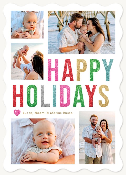 Big Holidays Personalized Holiday Cards