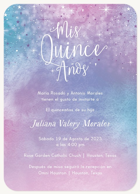 Fairytale Occasion Quinceañera Invitations
