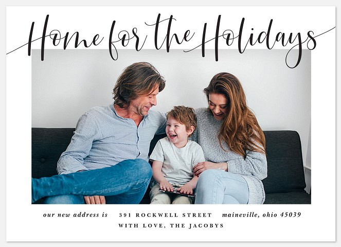 Home Sweet Home Holiday Photo Cards