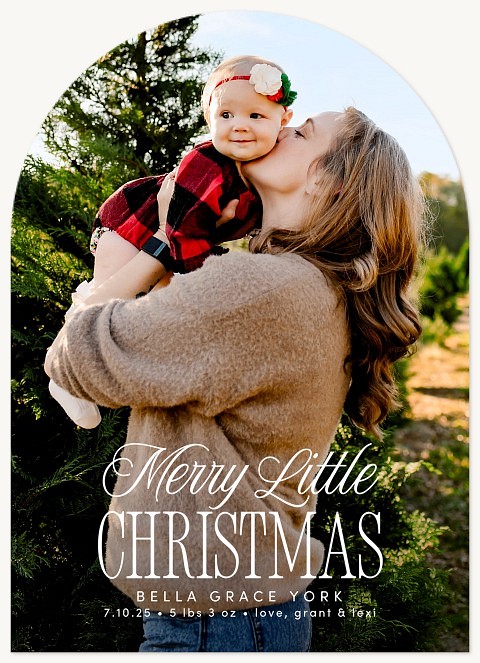 Little Holiday Personalized Holiday Cards