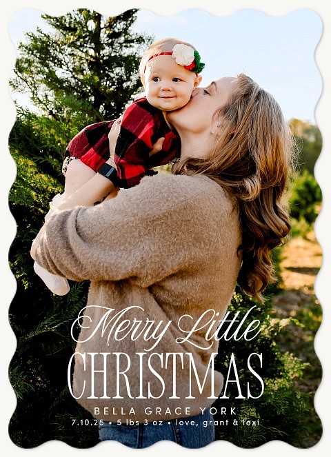 Little Holiday Personalized Holiday Cards