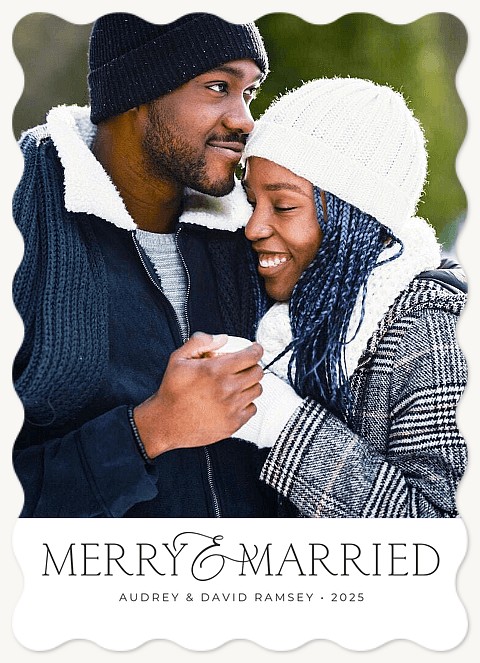 Merry Union Personalized Holiday Cards