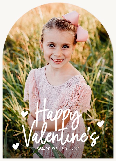 Hearts Around Valentines Cards