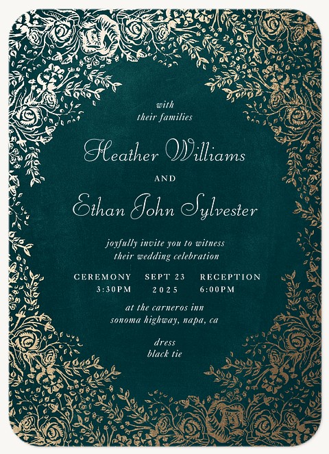 Enchanted Garden Wedding Invitations