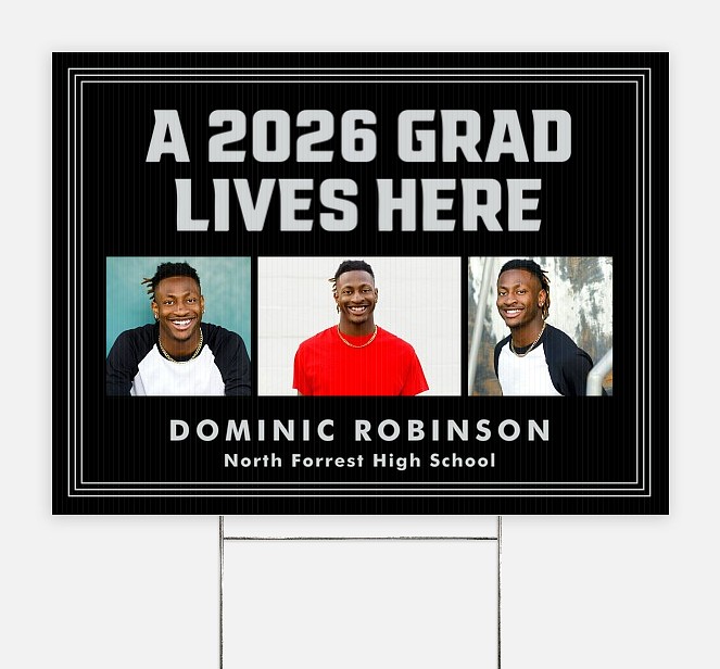 Home Field Graduation Yard Signs
