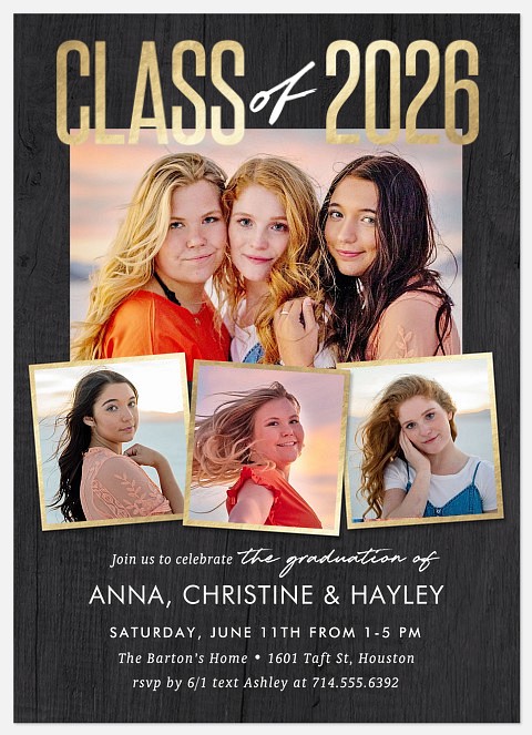 Rustic Charm Graduation Cards