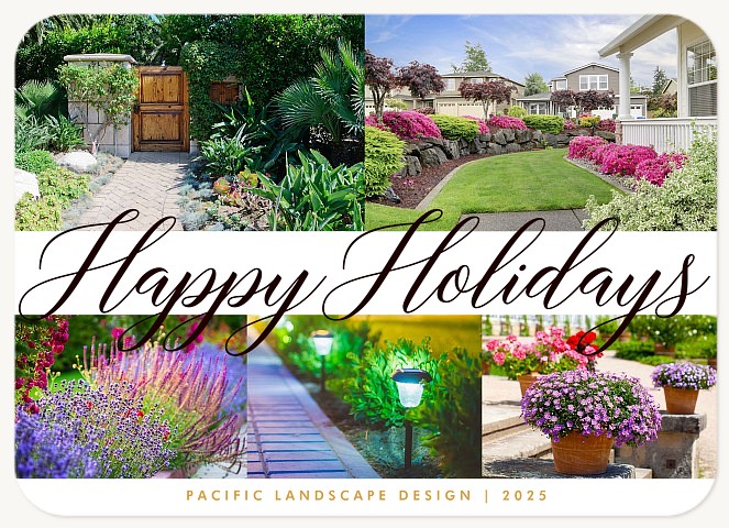 Cheery Collage Business Holiday Cards