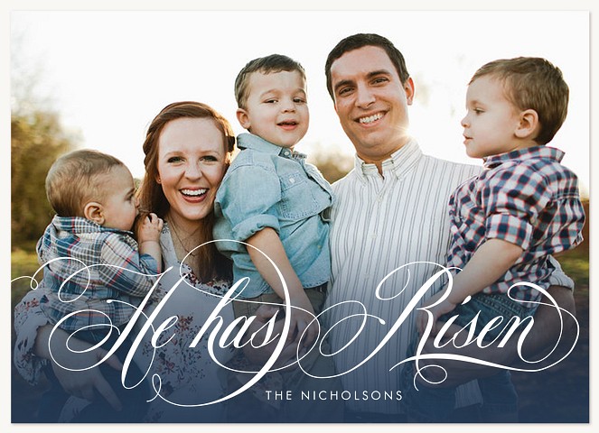 Elegant Risen Easter Cards