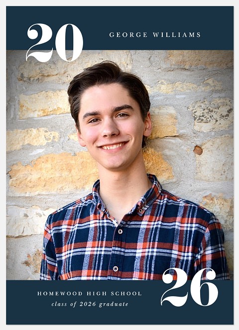 Modern Corners Graduation Cards