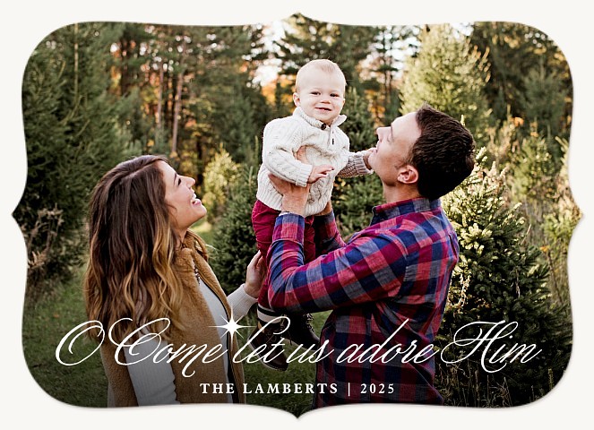 Come Adore Christmas Cards