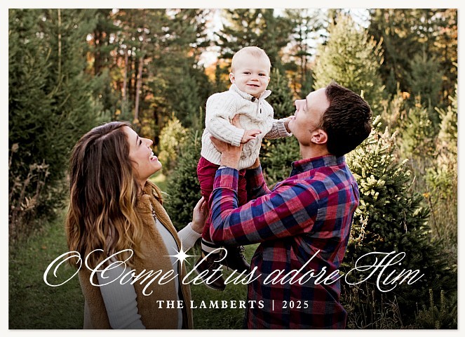 Come Adore Christmas Cards