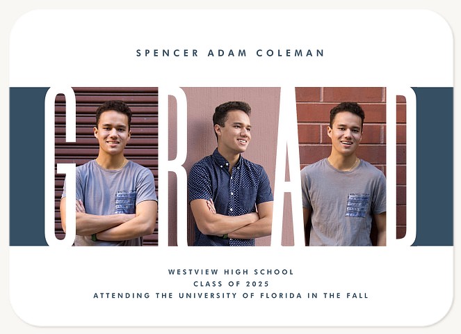 Grad Within Graduation Announcements