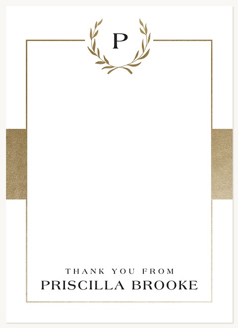 Alumni Traditions Thank You Cards 