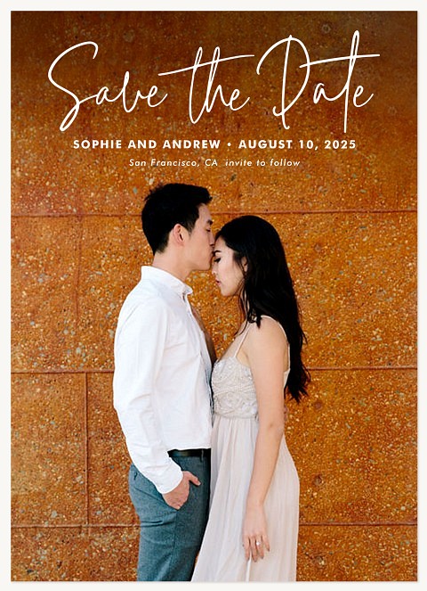 Sweetly Written Save the Date Cards