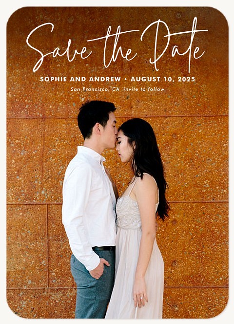 Sweetly Written Save the Date Cards