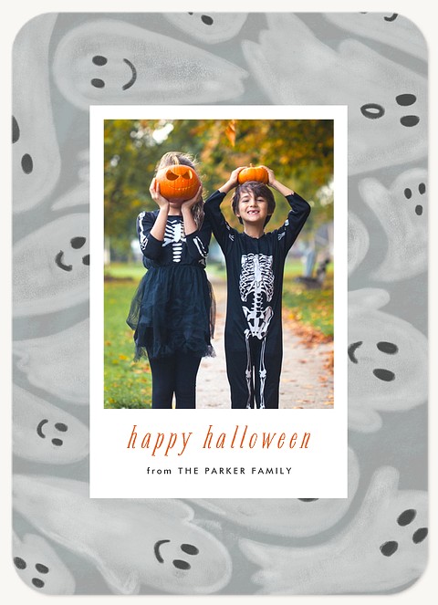 Spooky Ghosts Halloween Cards