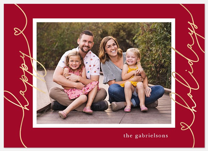 Lovely Greetings Holiday Photo Cards