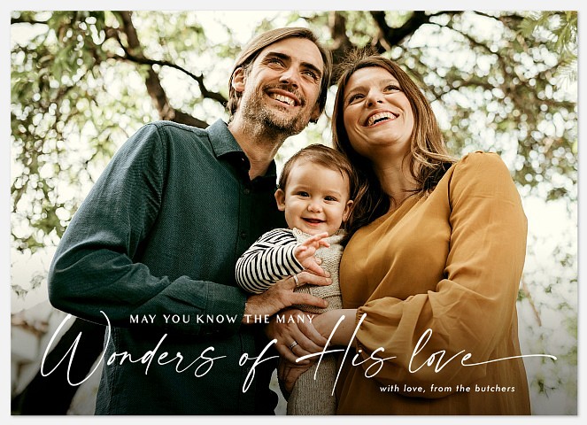 Simply Penned Holiday Photo Cards