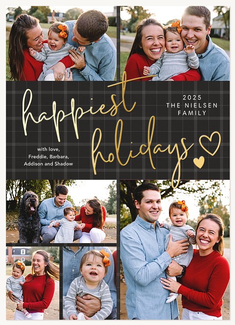 Heartfelt Holidays Personalized Holiday Cards