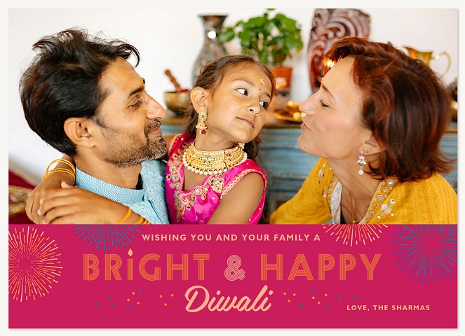 Bright & Happy Diwali Holiday Cards