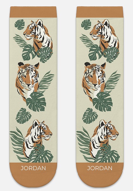 Tiger Trio Custom Socks
