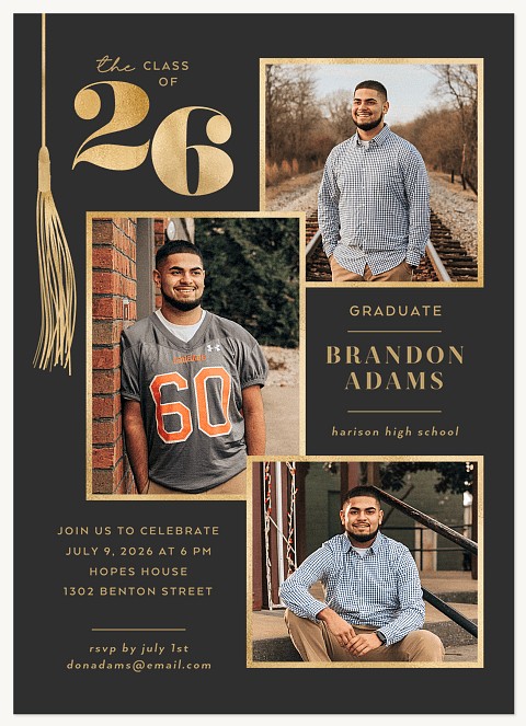 Prestigious Year Graduation Cards