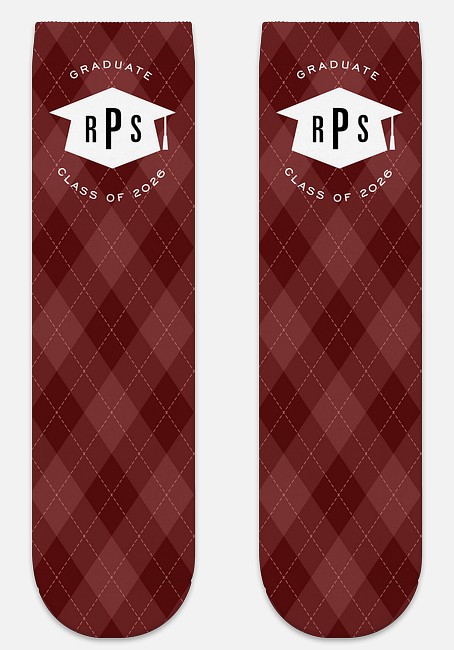 Argyle Cap Custom Socks