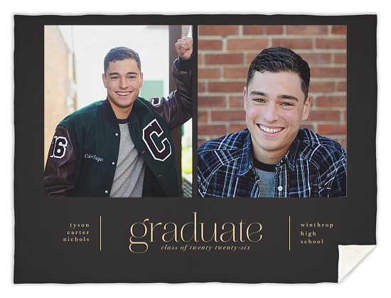Outstanding Grad Custom Blankets