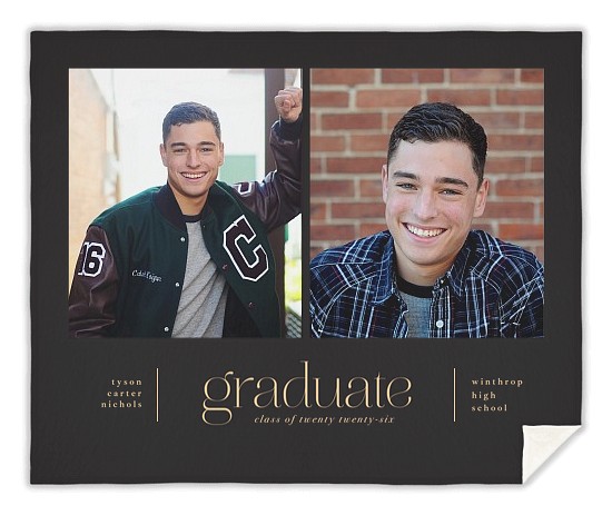 Outstanding Grad Custom Blankets