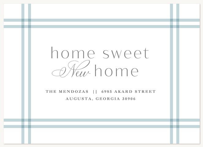 Sweet New Home Moving Announcements