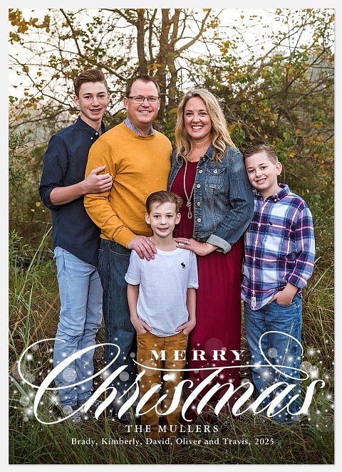 Radiance Holiday Photo Cards