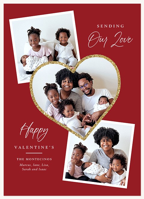 Sparkle Trio Valentines Cards