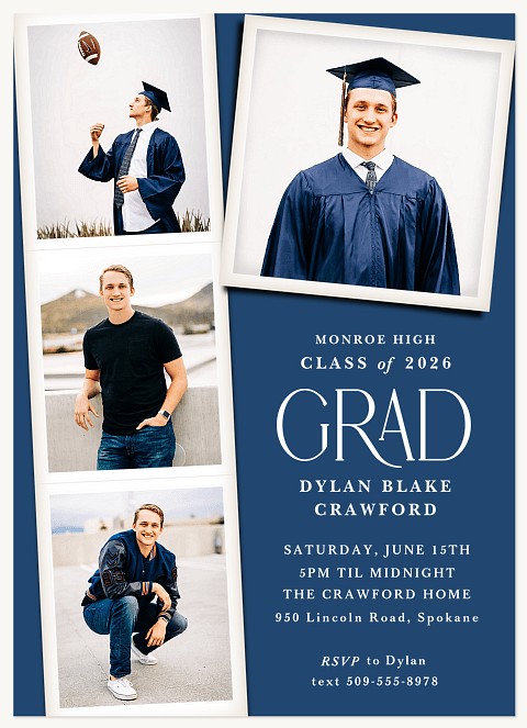 Photo Feature Graduation Cards