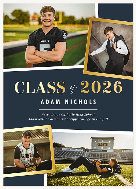 Polaroid Presence Graduation Cards