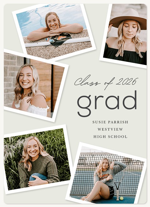 Contemporary Scrapbook Graduation Cards