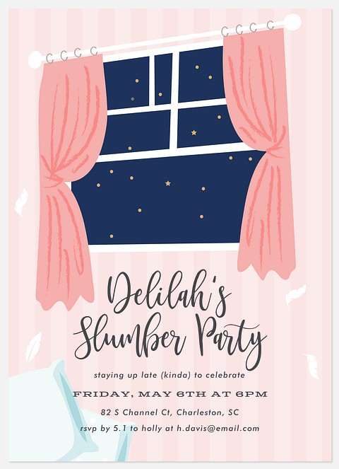 Sweet Dreams Kids' Birthday Invitations