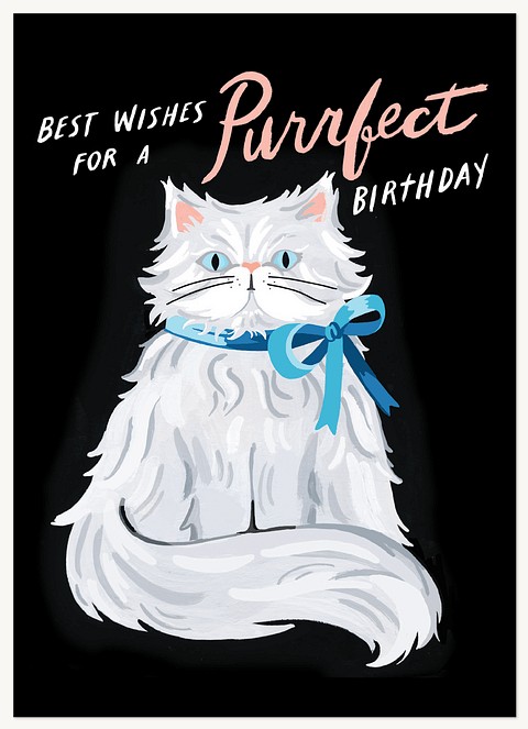 Perfect Script Greeting Cards