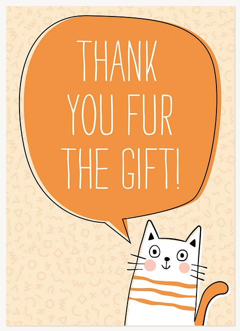 Fur the Gift Greeting Cards