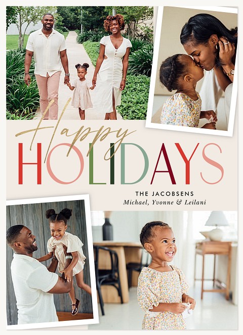 Holiday Fun Personalized Holiday Cards