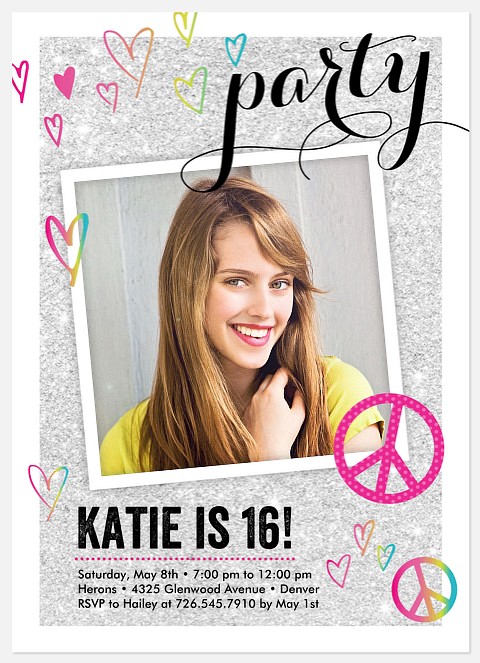 Playful Doodles Kids' Birthday Invitations