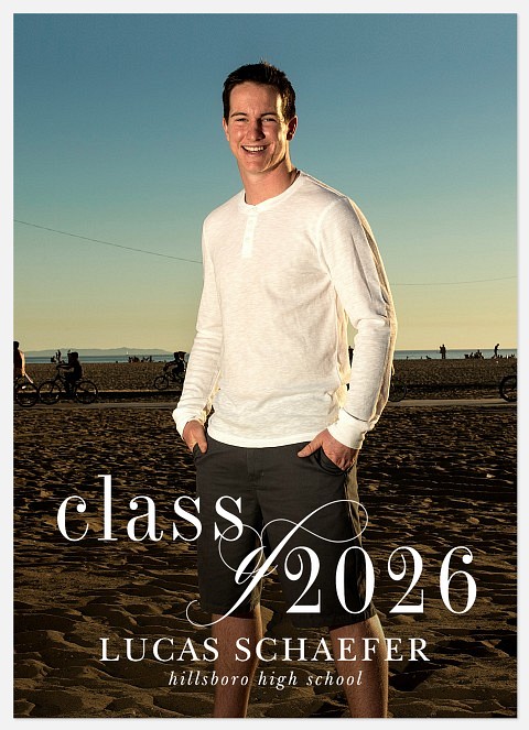 Graceful Class Graduation Cards