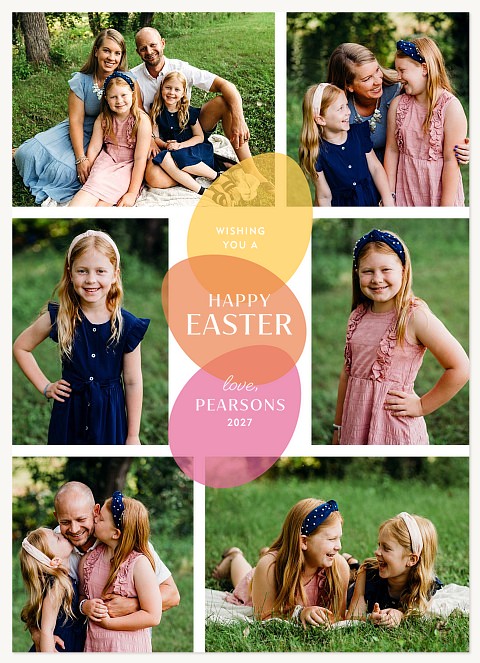 Egg Overlay Easter Cards