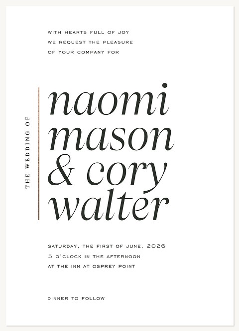 Sorrento Wedding Invitations