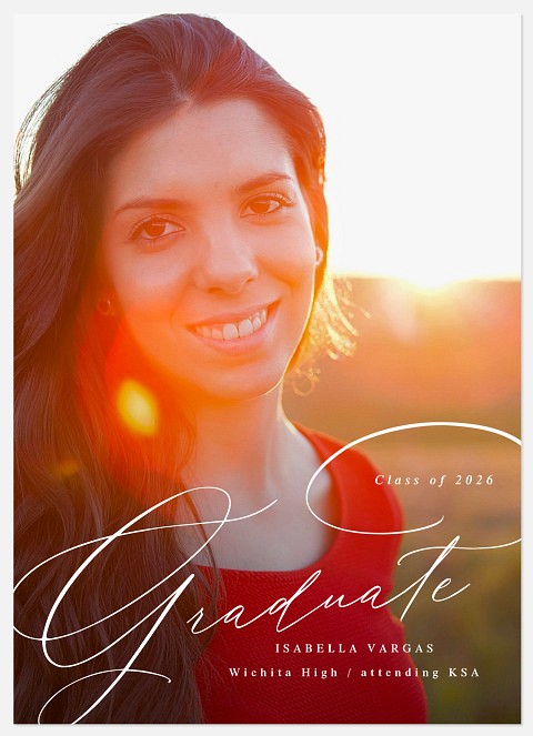 Scripted Graduate Graduation Cards