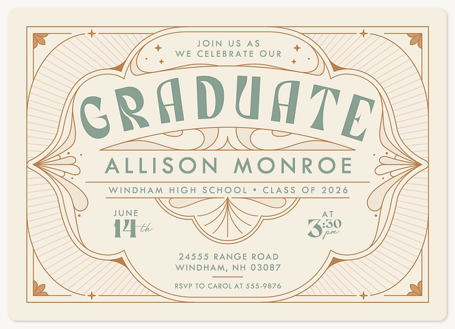 Deco Delight Graduation Cards