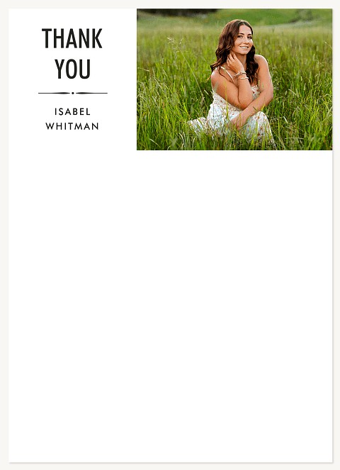 Modern Minimal Thank You Cards 