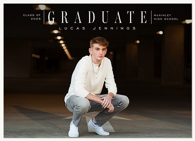 Elegant Achiever Graduation Cards