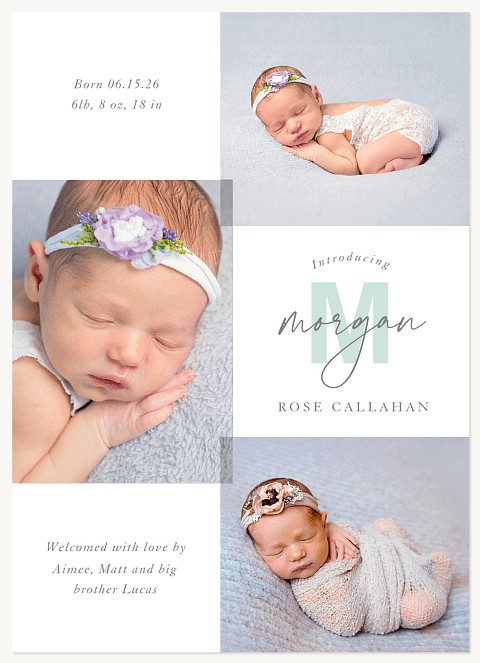 Baby Gallery Baby Announcements