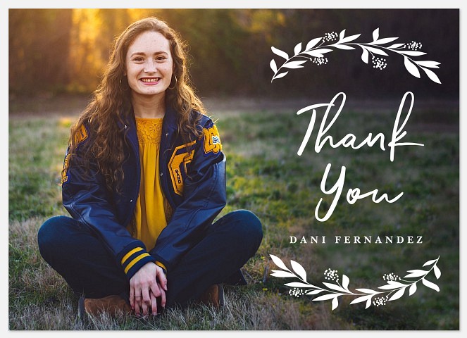 Rustic Branches Thank You Cards 