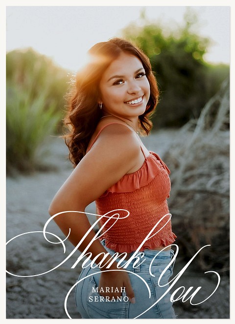 Scripted Thank You Thank You Cards 